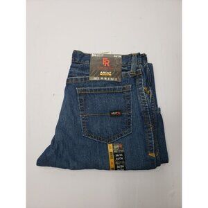 Ariat Work FR M4 Low Rise Boot Cut Jeans Style 10012552 Flint Size 36/34 New